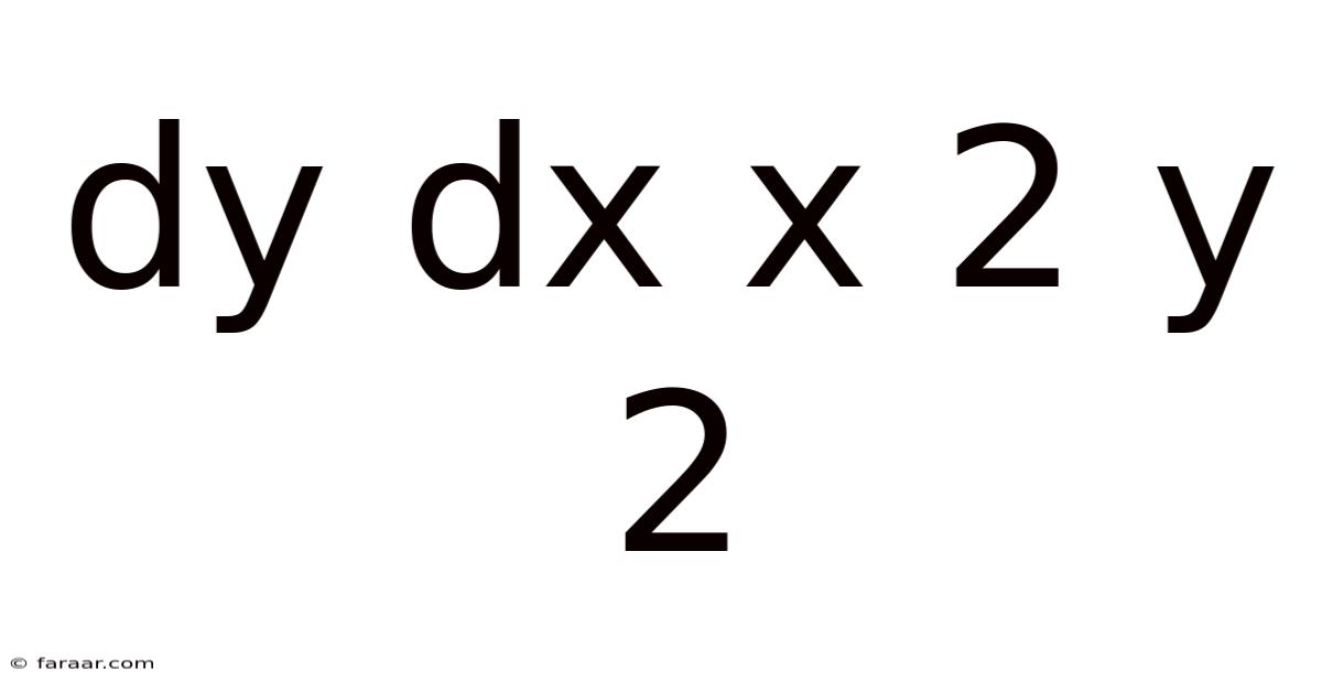 Dy Dx X 2 Y 2
